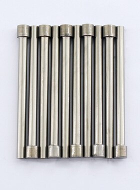 白钢T型冲针冲头锋钢SKD-11顶针A冲镶针1.0-2.0*40*50 模具配件