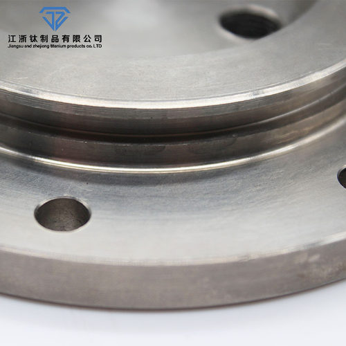 钛法兰TA1TA2平焊法兰 TC4法兰 盲板 球阀阀芯 非标定制DN10-600 - 图1