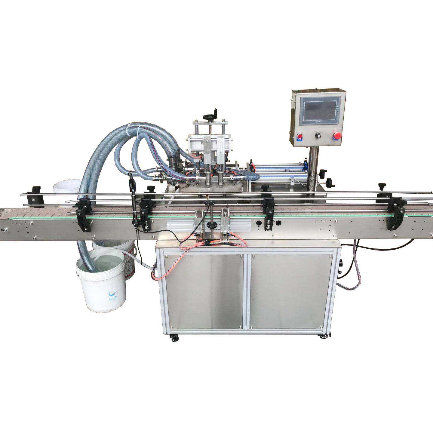 自动双头气动液体灌装旋盖线定制加工旋盖线全自动,淘宝优惠券,粉丝福利购,淘宝优惠卷