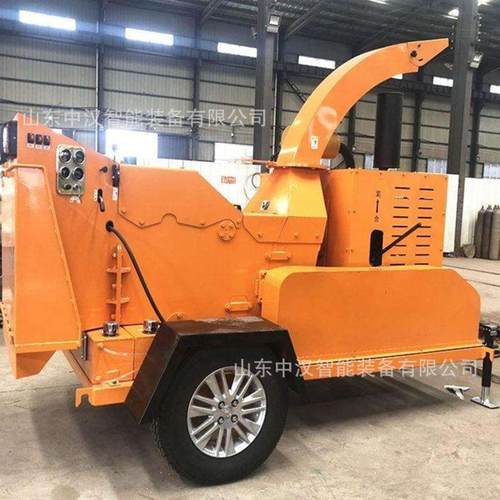 树枝粉碎机柴油大型果园杂木粉碎机移动式木屑机链板式木材粉碎机 - 图2