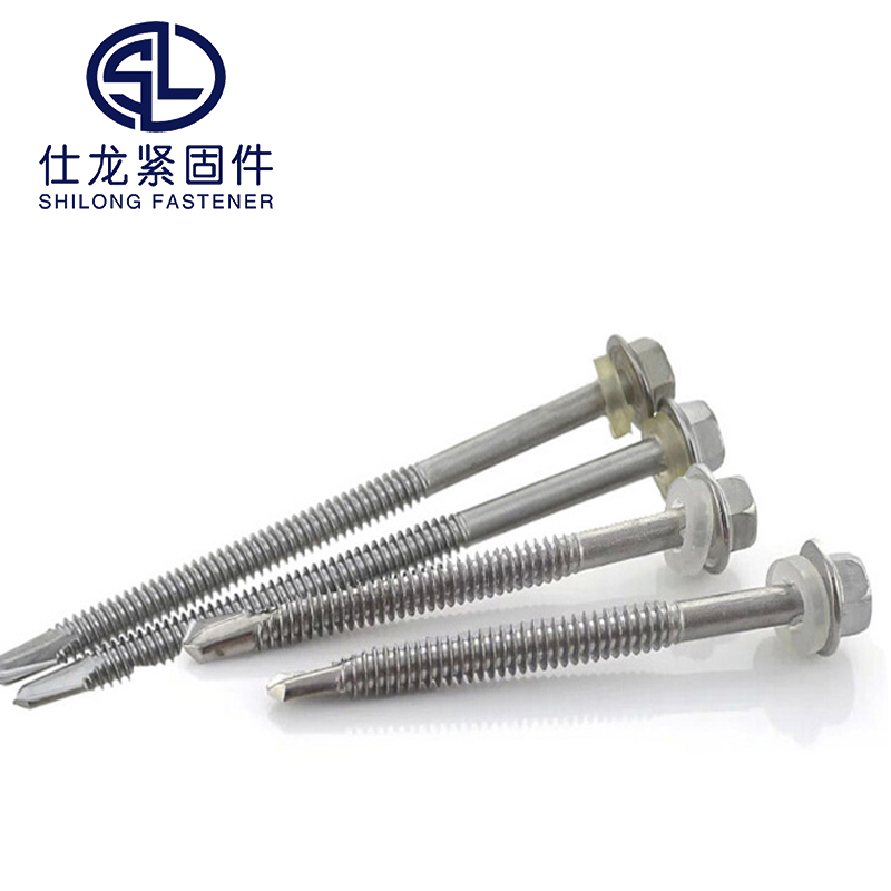 M4.2mm 410不锈钢六角钻尾螺钉/自攻自钻螺丝/燕尾螺丝钉 彩钢瓦 - 图2