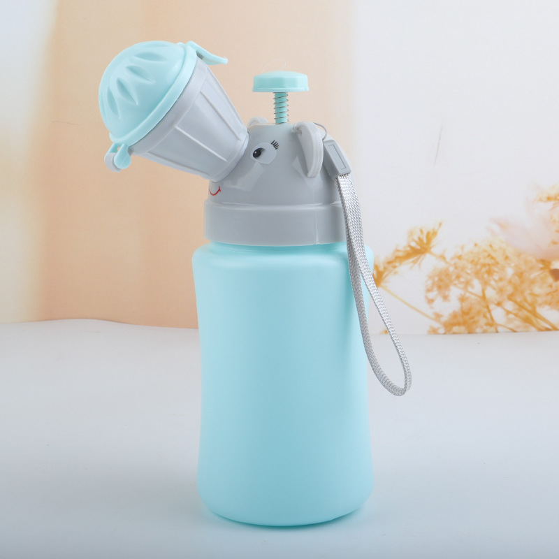 男女卧室尿桶儿童随身户外尿瓶家用大容量小男孩接尿壶小便器婴儿 - 图3