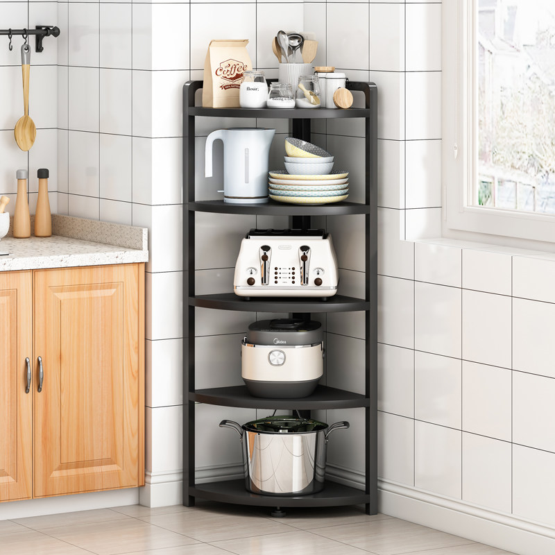 锅架厨房转角置物架多功能家用台面拐角架锅具多层落地三脚收纳架,淘宝优惠券,粉丝福利购,淘宝优惠卷