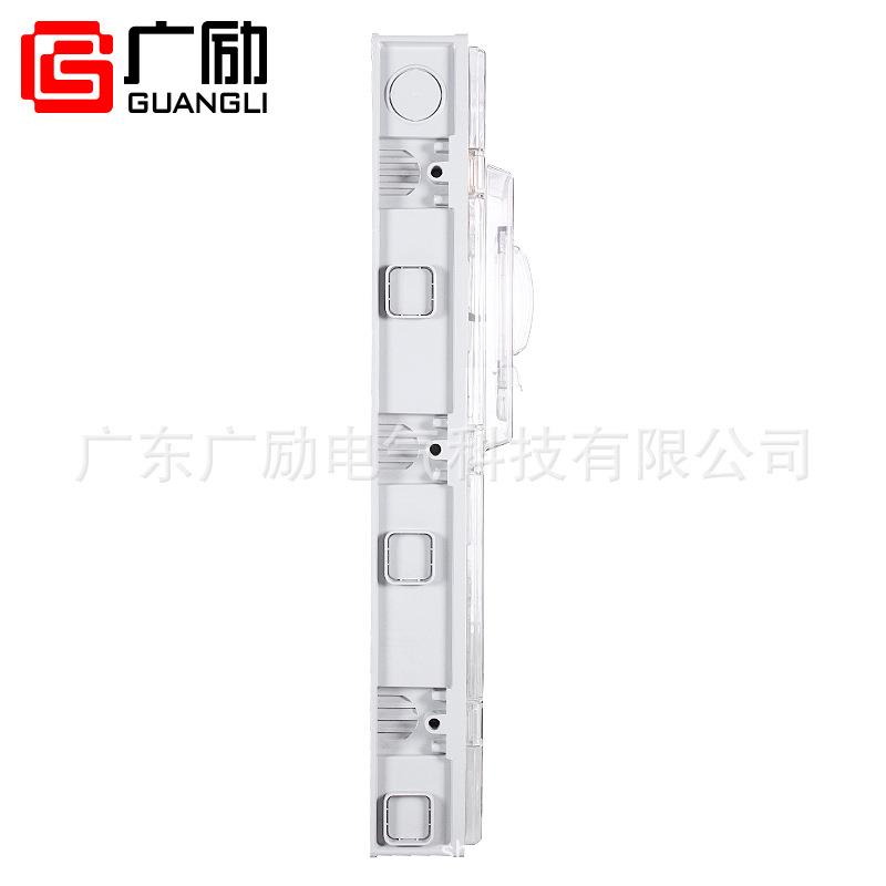 广西单相4位多用户PC电表箱明装挂墙表箱拼接组装计量配电箱 - 图1