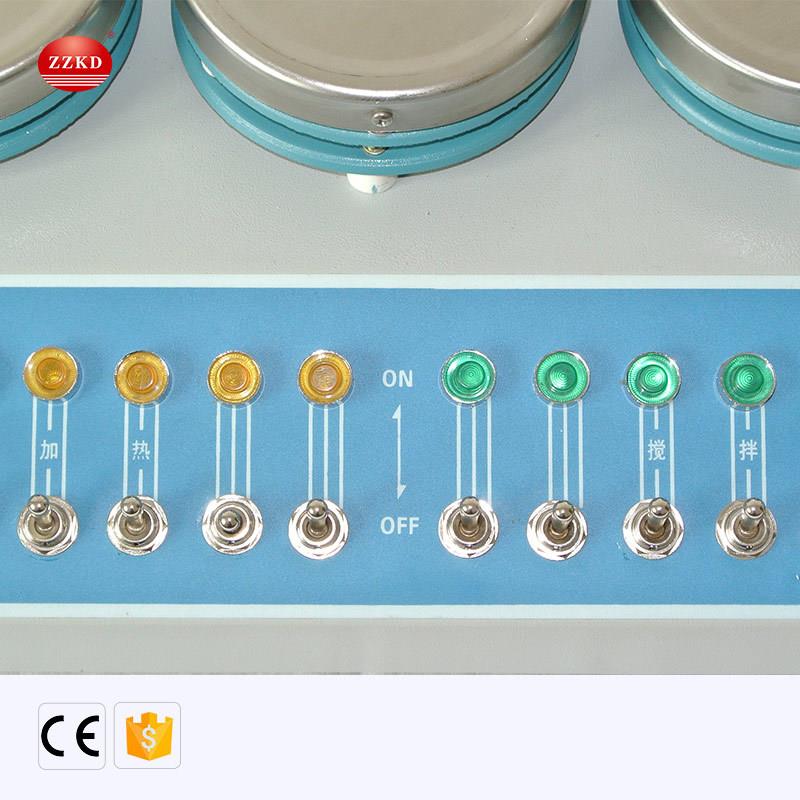 HJ-6单联多联磁力搅拌器电加热自动搅拌仪器实验室加热搅拌设备 - 图0