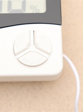 HTC-2鱼缸/家用双显示电子温度计/温湿度计/水族温度计带探头温湿