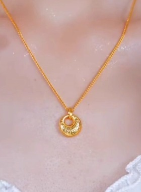 简约百搭新中式非商场同款黄铜