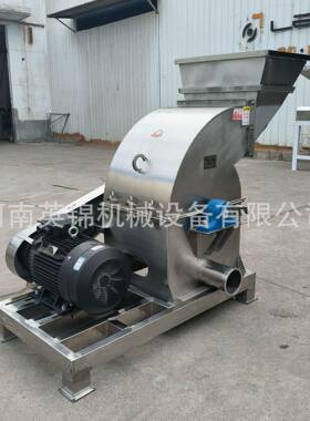 大型玉米棒粉碎机 乳酸钙脱水砖锤式粉碎机 800型材磨粉机