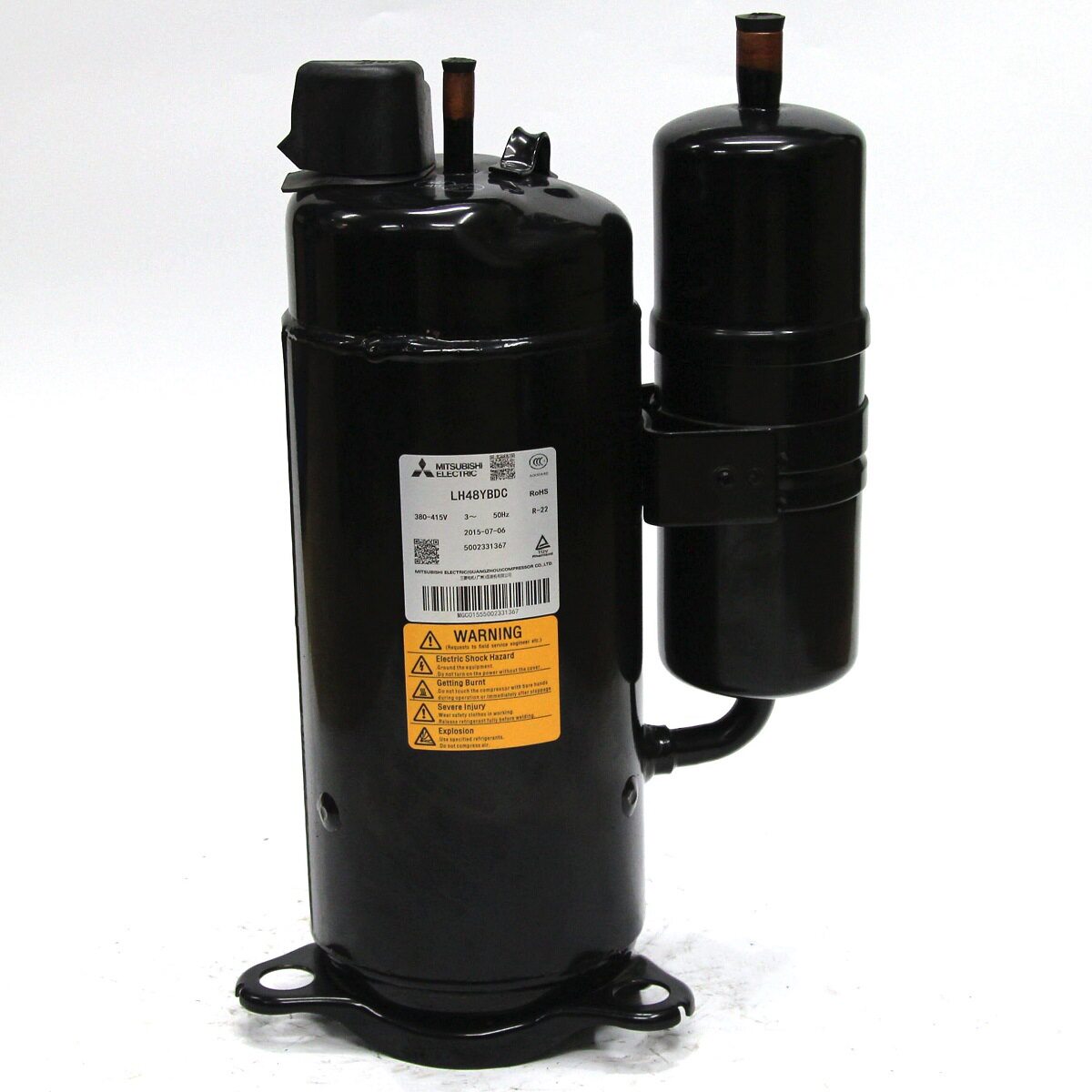 LH48YBAC LH48YBDC LH45YBAC LH53 LH42YBDC全新3P空调压缩机380V - 图3