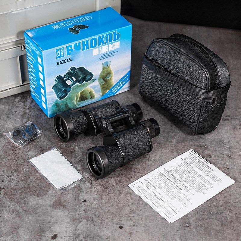 苏式10X40金属高清双筒望远镜12倍微光夜视高倍户外观鸟演唱 - 图0