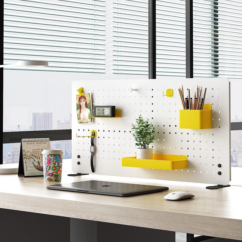 磁吸DIY洞洞板桌上化妆品收纳盒桌面置物架照片墙冰箱贴装饰展示,淘宝优惠券,粉丝福利购,淘宝优惠卷