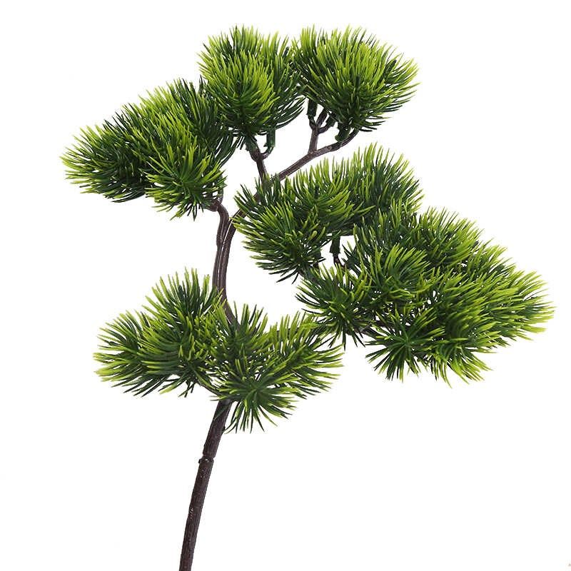 20枝美人松仿真松柏树叶鱼缸造景松针崖柏装饰叶子松枝迎客松叶子,淘宝优惠券,粉丝福利购,淘宝优惠卷
