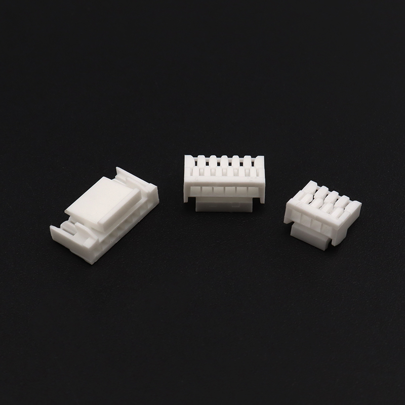 GH1.25胶壳插头公壳带扣连接器2p 3 4 5 6 8P接线端子压线簧片 - 图3