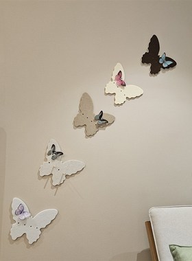 一套5个 入户门口放钥匙收纳神器挂钩免打孔装饰墙壁上玄关置物架