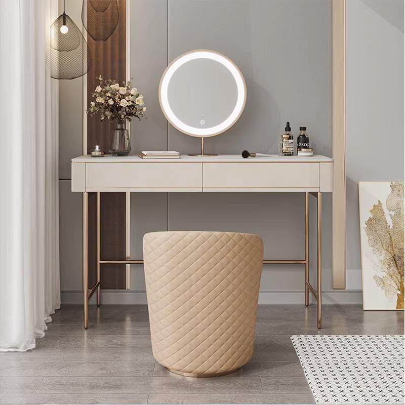 靠背凳子化妆凳轻奢卧室梳妆台椅子高级感梳妆凳圆凳家用现代简约,淘宝优惠券,粉丝福利购,淘宝优惠卷