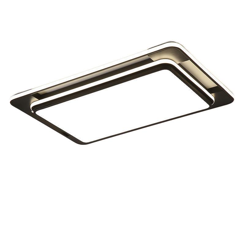 led长方形客厅吸顶灯现代简约大厅轻奢新款中山灯具卧室餐厅-图3