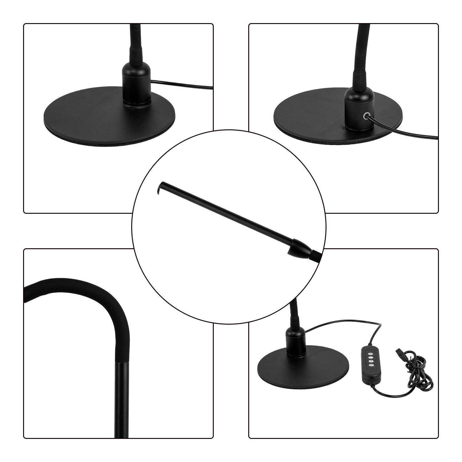 LED台灯新款创意usb卧室床头简约金属智能遥控办公学生学习书灯,淘宝优惠券,粉丝福利购,淘宝优惠卷