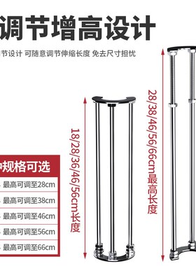 台下盆支撑架杆支架厨房水槽托架固托洗手盆洗脸洗菜盆面盆不锈钢