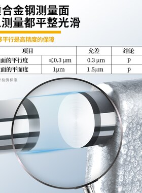 德国千分尺高精度数显测厚外径螺旋测微仪器壁厚杠杆电子千分卡尺