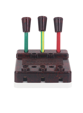 快速接线器 弹簧式电线连接器 两相接线板接线夹并线器45A XDY-11