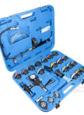 汽车水箱打压测漏工具检试漏仪防冻液更换加注器真空冷却液压力表