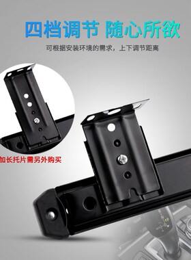 加厚静音办公电脑桌键盘托架托盘抽屉桌滑轨道导轨二节支架配件