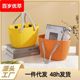 Carrying basket vegetable basket grocery shopping basket supermarket shopping basket portable large storage basket plastic laundry basket