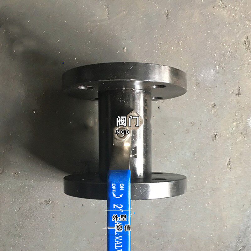 金英陶Q41F-16C碳钢广式法兰手动球阀DN15-100一体式手柄阀门开关 - 图0