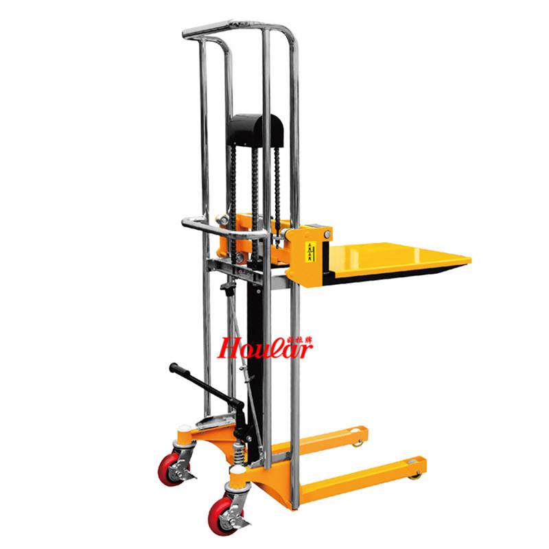 现货手动轻型堆高车CDDJ载重400公斤提升0.8米到1.7米轻型堆高车 - 图3