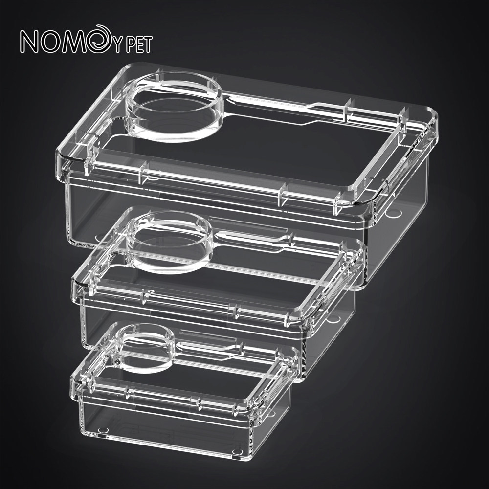 诺摩爬宠吸盘食盆水盆食碗防翻守宫蜥蜴乌龟睫角喂食器悬浮食盒,淘宝优惠券,粉丝福利购,淘宝优惠卷