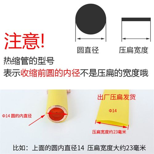 热缩管绝缘加厚收缩套管电工电线数据线修复1mm-60mm红黄蓝绿黑色 - 图0