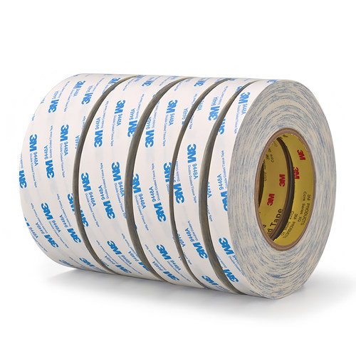 正品3M9448A双面胶 超薄高粘度固定强力无痕耐高温白色双面胶3M胶 - 图3