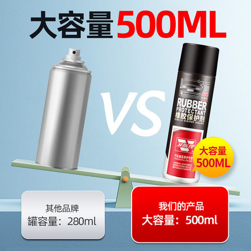 卫斯理橡胶保护剂汽车胶条密封条保养剂车窗车门防老化开裂养护剂 - 图2