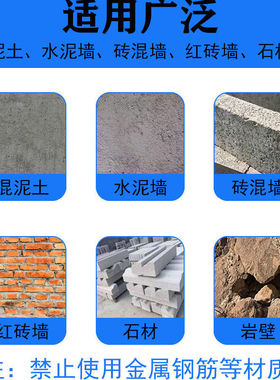 电锤电镐加宽凿子冲击钻头方柄圆柄六角柄铲墙灰瓷砖开槽混凝土批