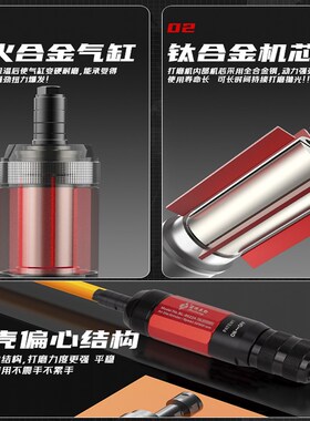 霸狼气动打磨机直磨机工业级研磨手持式加长杆气动刻磨机打磨机