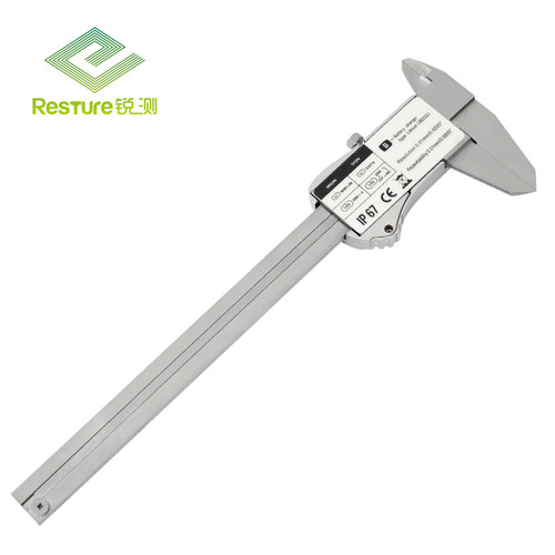 哈量电子数显数字游标卡尺 防水卡尺 IP67 150/200/300 - 图2