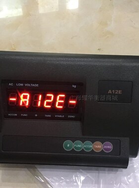 上海耀华XK3190-A12E仪表英文版出口称重显示器电子秤地磅表头