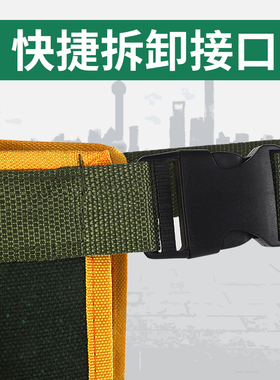 电工包大号电工帆布包加厚单肩工具包中号多功能维修包小号腰包