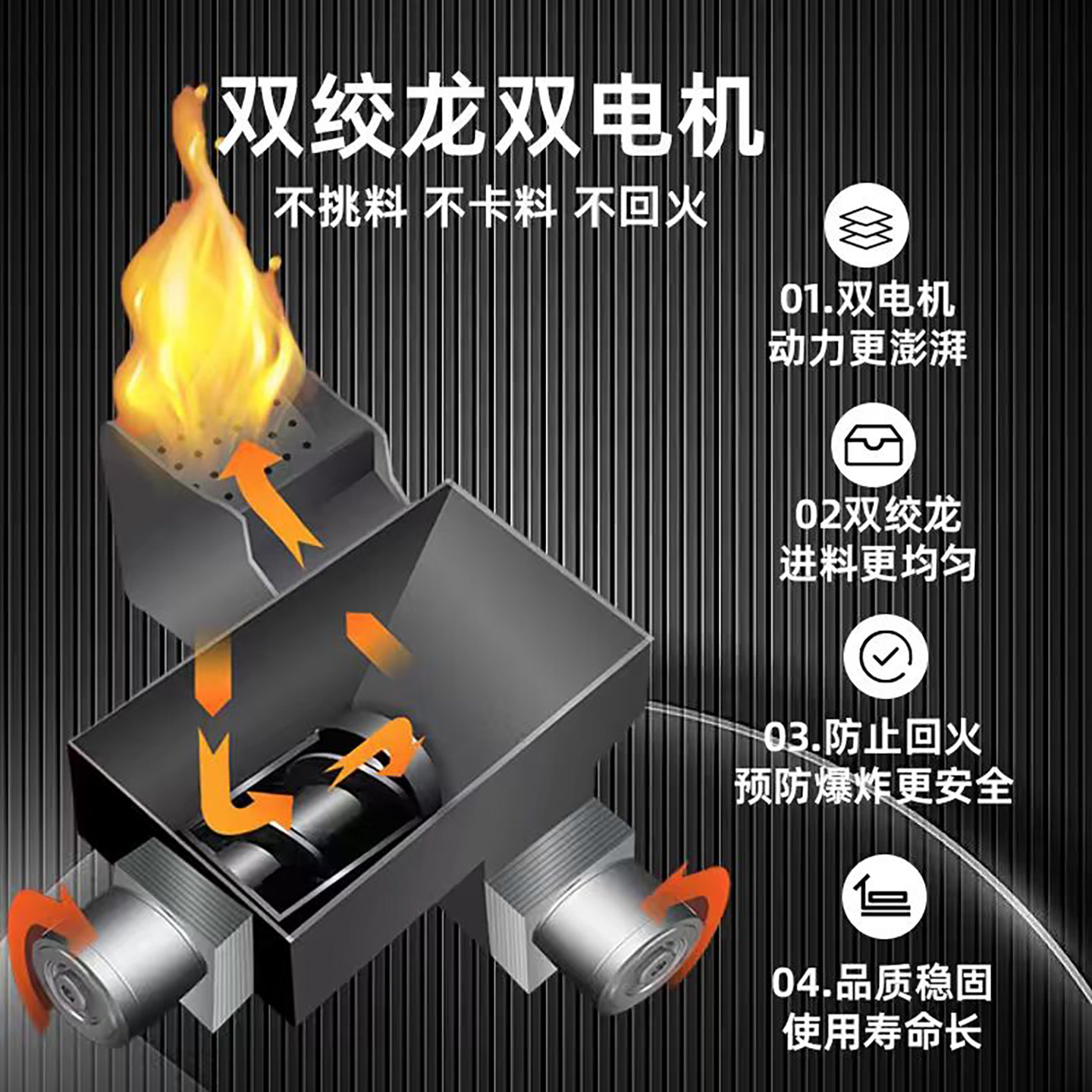 新型冬季生物质颗粒采暖炉家用室内环保烧燃料柴火智能无烟取暖炉,淘宝优惠券,粉丝福利购,淘宝优惠卷