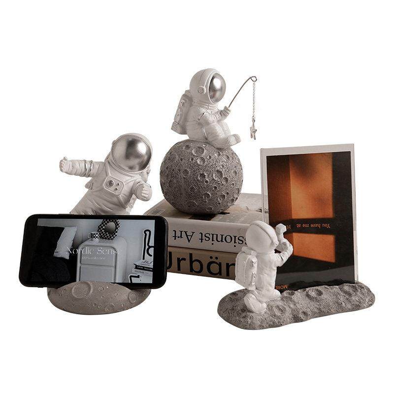 北欧宇航员收纳纸巾盒创意酒架摆件太空人客厅家居装饰品摆件软装,淘宝优惠券,粉丝福利购,淘宝优惠卷