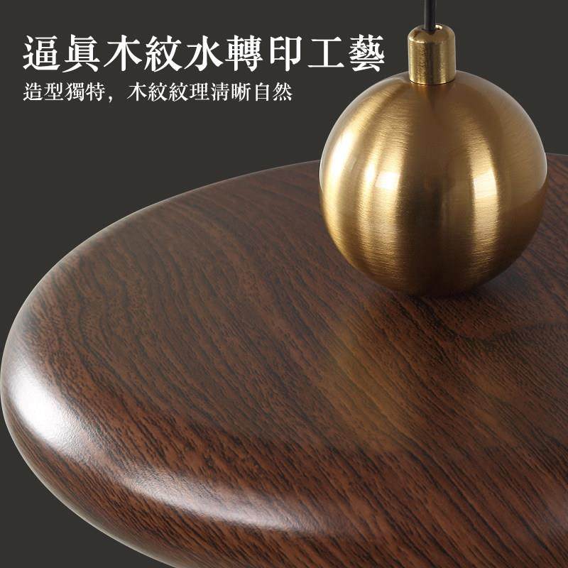 餐厅吊灯飞碟单头现代简约三头吧台吊灯茶室木纹灯卧室床头小吊灯,淘宝优惠券,粉丝福利购,淘宝优惠卷