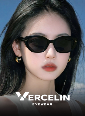 复古猫眼偏光墨镜女款防紫外线潮