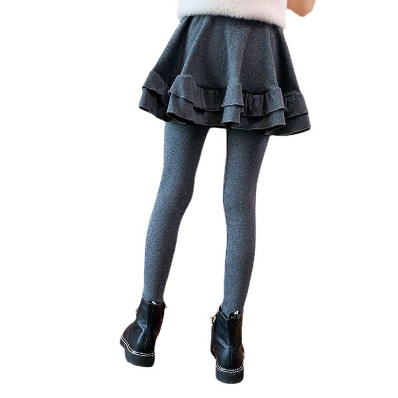 女童加绒裙裤秋冬装新款儿童加厚一体绒打底裤外穿宝宝假两件裤子,淘宝优惠券,粉丝福利购,淘宝优惠卷