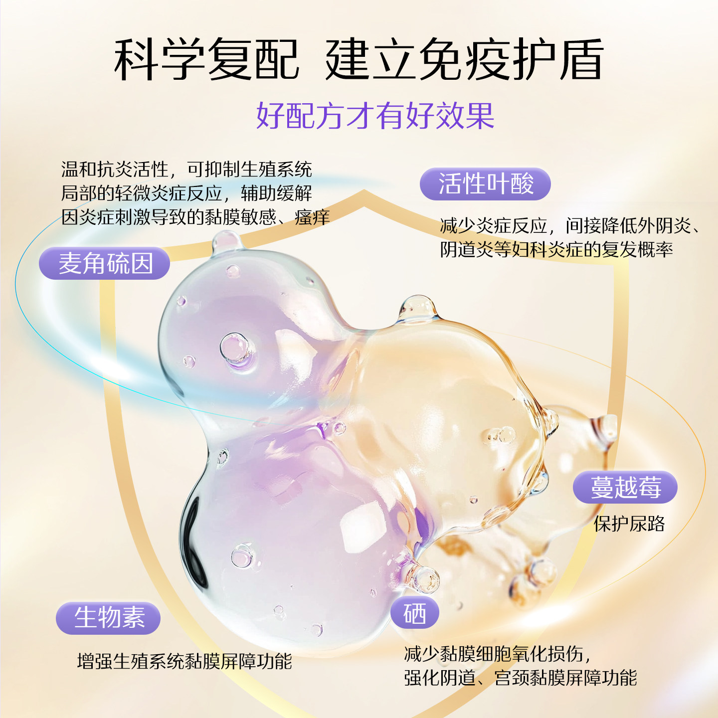 NutriFavor诺斐丽小花园女性私密护理口服进口蔓越莓含硒私处保养,淘宝优惠券,粉丝福利购,淘宝优惠卷