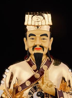 盛凡铜鎏金佛像黄大仙黄初平居家摆件厂家直供收藏品铜工艺神像