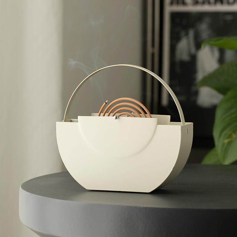 铁艺半圆蚊香架家用防烫蚊香盘托香薰炉手提便携可悬挂蚊香支架,淘宝优惠券,粉丝福利购,淘宝优惠卷