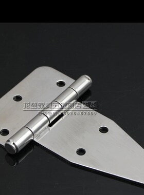 304不锈钢重型机械设备合页铰链 三角形合页 电柜箱铰链 85*137mm