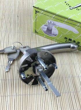 台湾品牌 500P 500S防火逃生推杆门锁016外侧水平板手锁