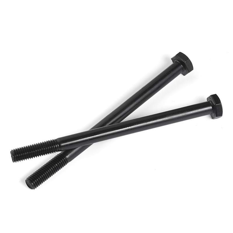 12.9级外六角螺丝高强度半牙加长螺杆螺栓M6M8M10M12M16-M30 - 图0