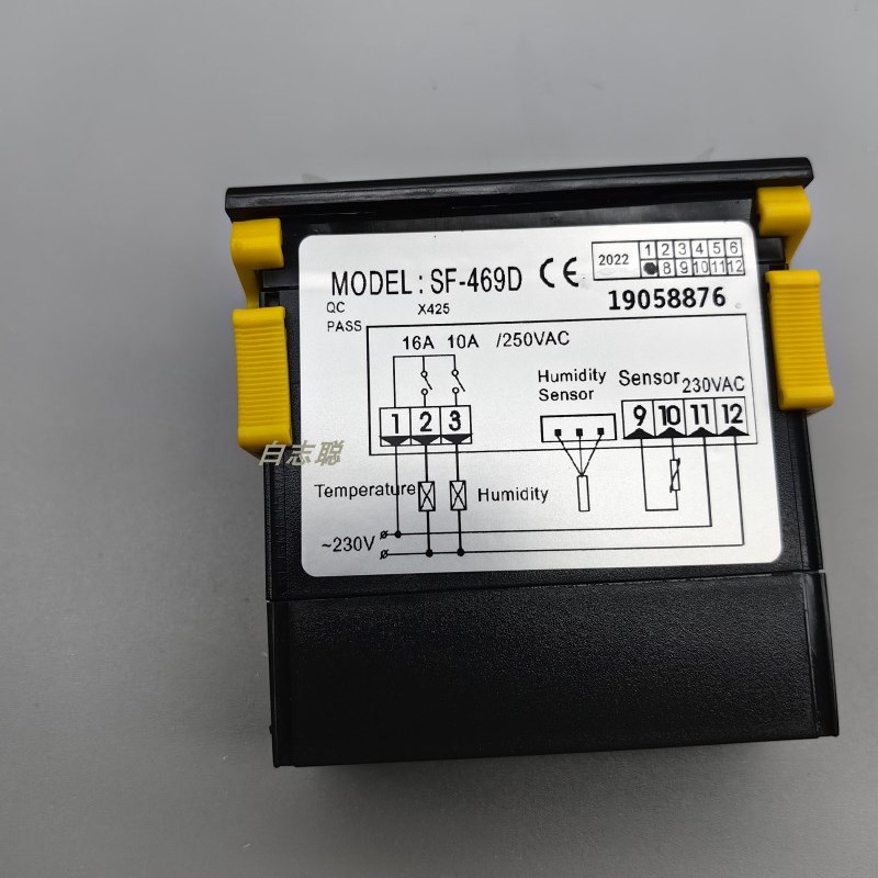 SF-469 温湿度控制器 温度湿度双 加控制双控双温控器温度器智能 - 图1